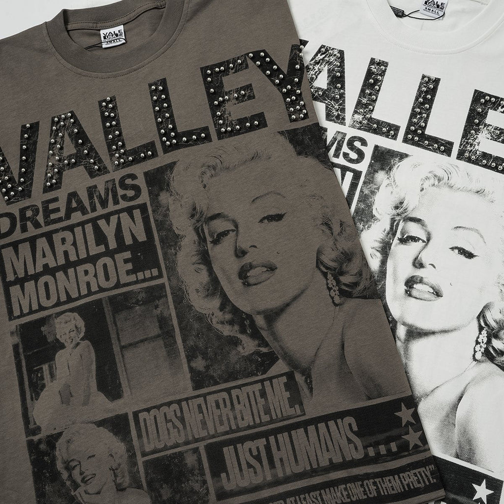 VALLEY Marilyn Monroe Dreams Graphic T-Shirt — context