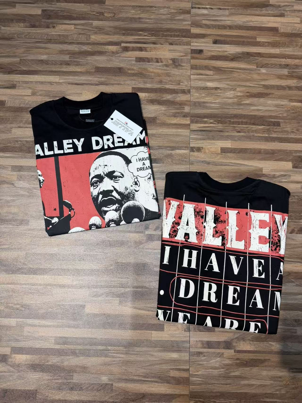 VALLEY I Have a Dream 1963 Graphic T-Shirt - Black — context