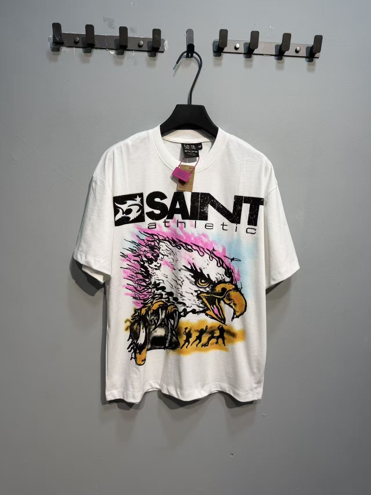 SAINT Eagle Graphic Short-Sleeve T-Shirt — front