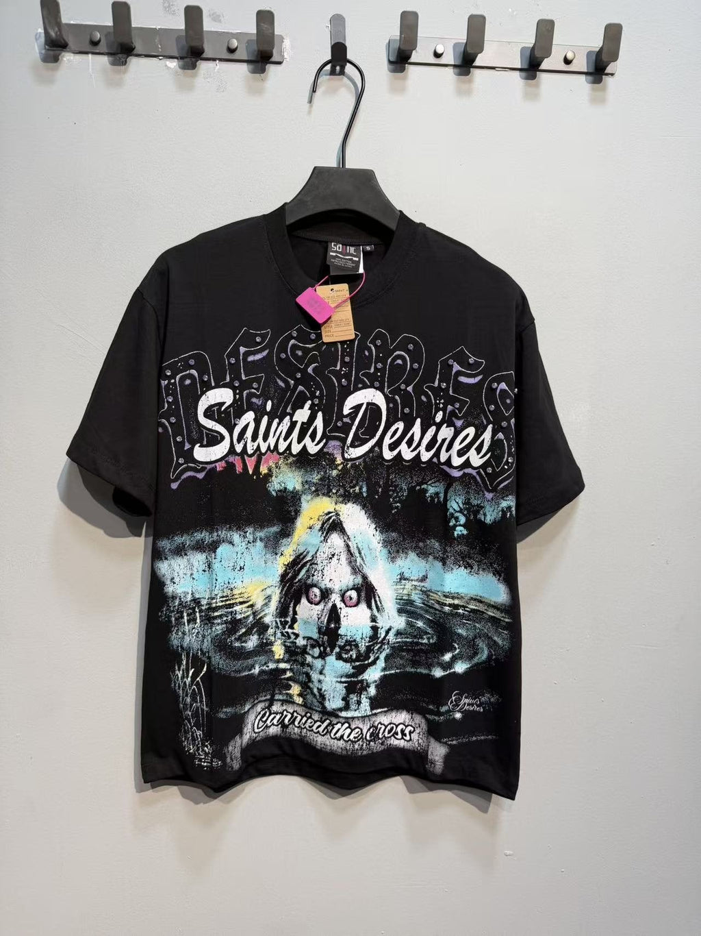 SAINT Desires Graphic Short-Sleeve T-Shirt — front