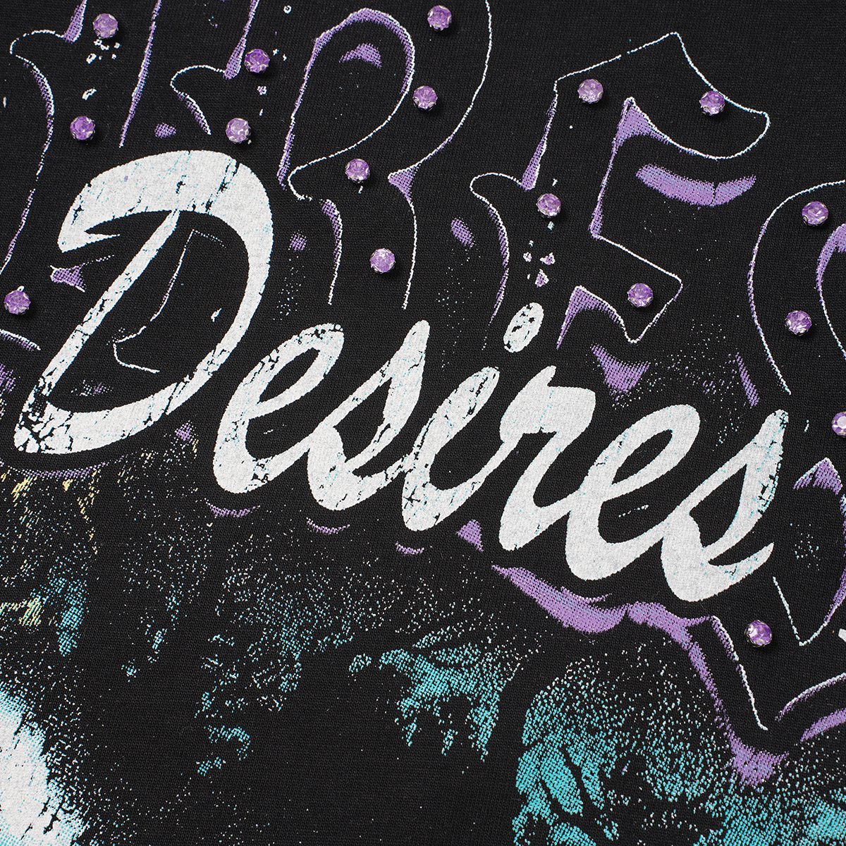 SAINT Desires Graphic Short-Sleeve T-Shirt — fabric_closeup
