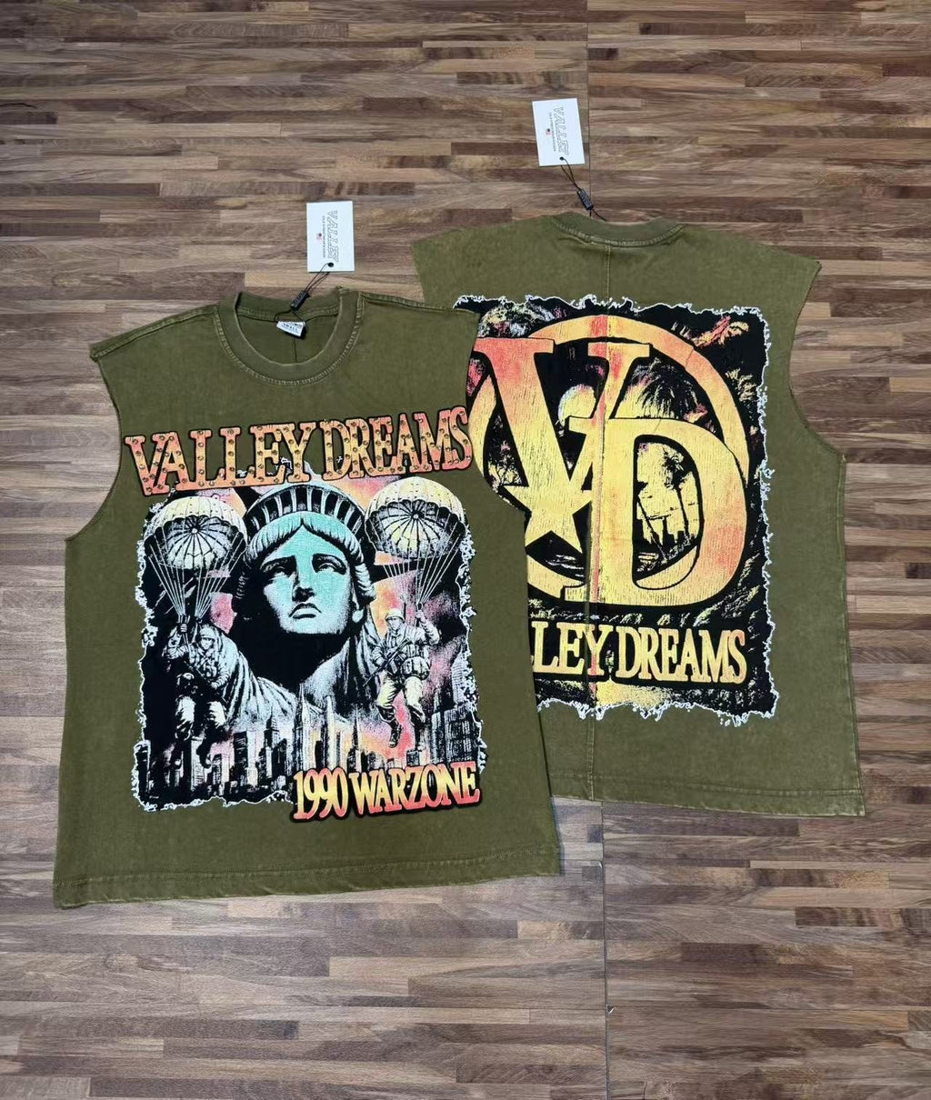SAINT Valleydreams Graphic Sleeveless T-Shirt — hero