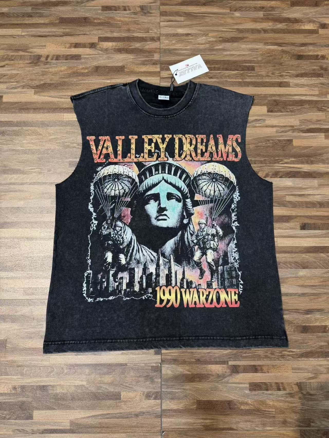 SAINT Valleydreams Graphic Sleeveless T-Shirt — front