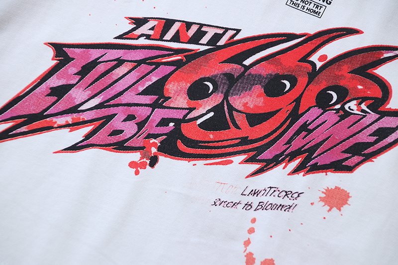 Hellstar Anti 666 Graphic Short-Sleeve T-Shirt — detail