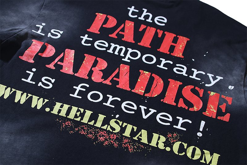 Hellstar Path to Paradise Dog Graphic T-Shirt — detail