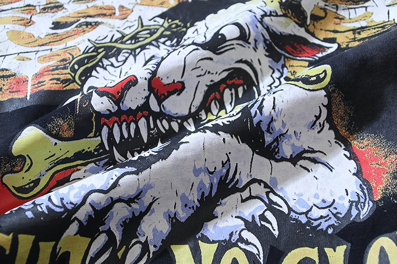 Hellstar Path to Paradise Dog Graphic T-Shirt — detail