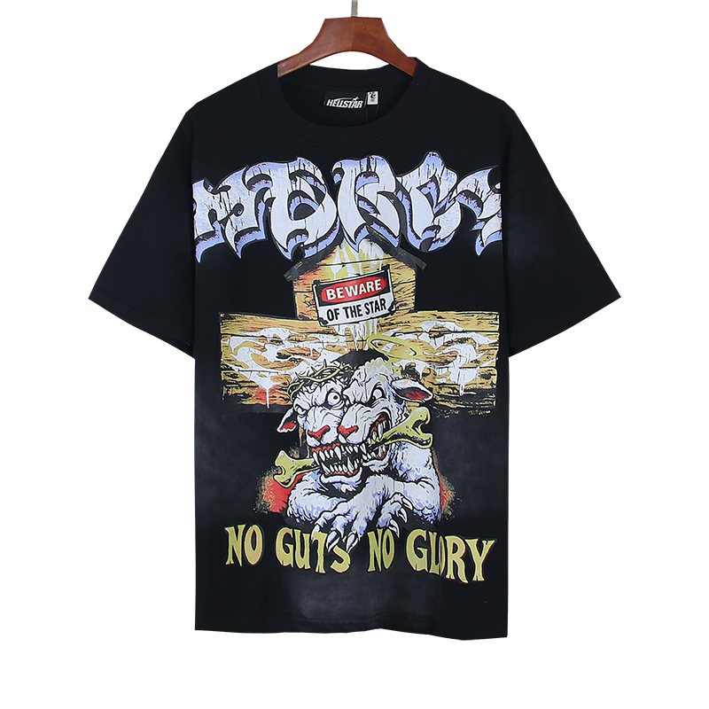 Hellstar Path to Paradise Dog Graphic T-Shirt — front
