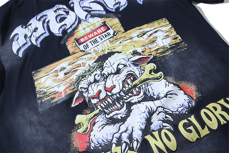 Hellstar Path to Paradise Dog Graphic T-Shirt — detail