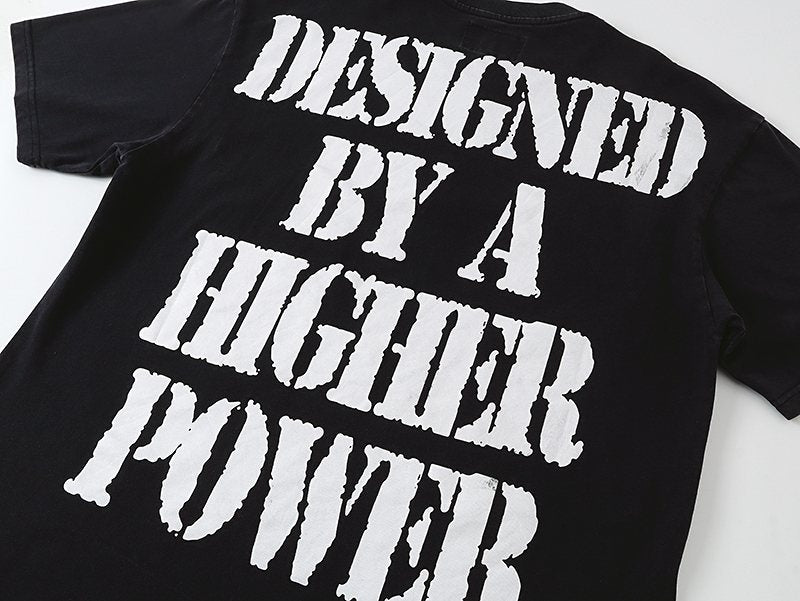 Godspeed Washed Black Truck Skull Graphic T-Shirt — detail