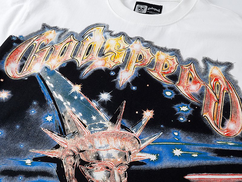 Godspeed Rock Street Graphic Short-Sleeve T-Shirt — detail