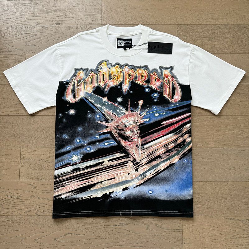 Godspeed Rock Street Graphic Short-Sleeve T-Shirt — front