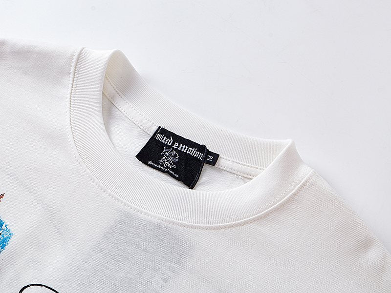 MIXED EMOTION Casino Graphic Short-Sleeve T-Shirt — neck_label