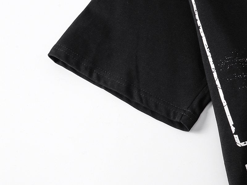MIXED EMOTION Rhinestone-Style Graphic T-Shirt — detail