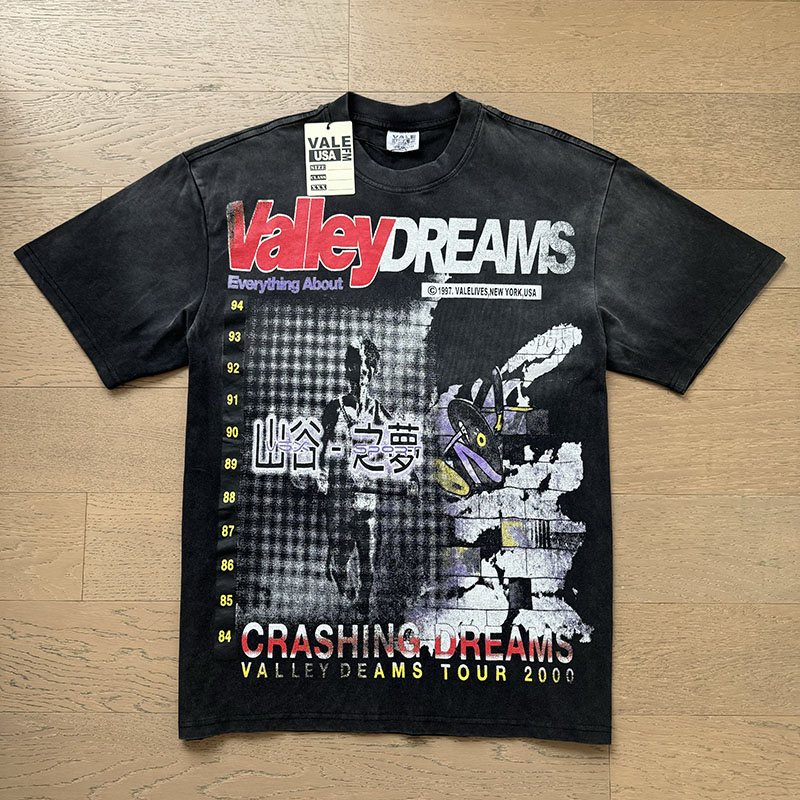 VALE USA World Peace Dreams Tour Graphic T-Shirt — front
