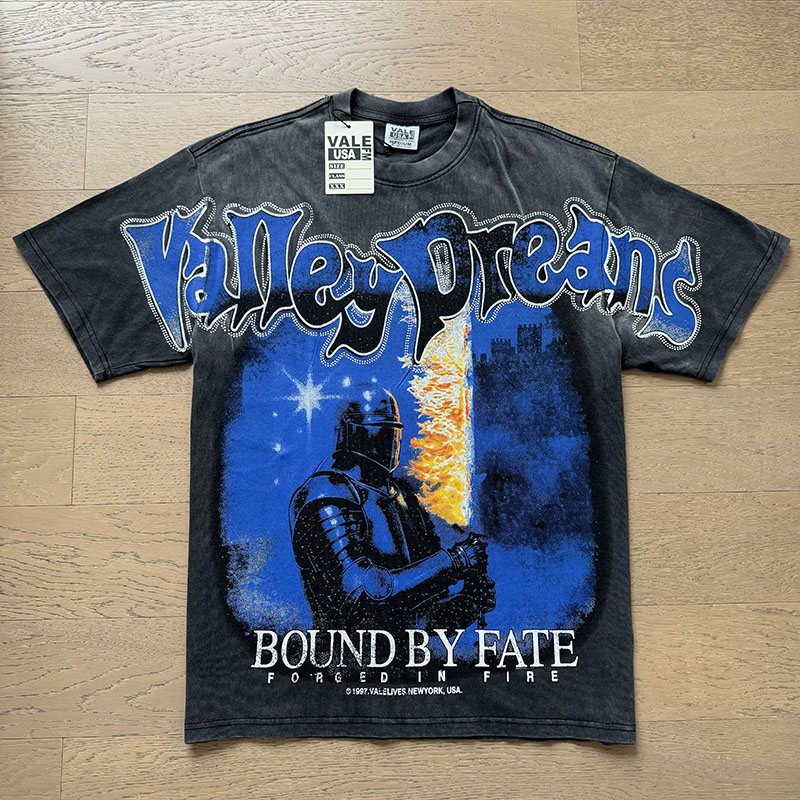 VALE USA Valley Dreams Graphic T-Shirt — front