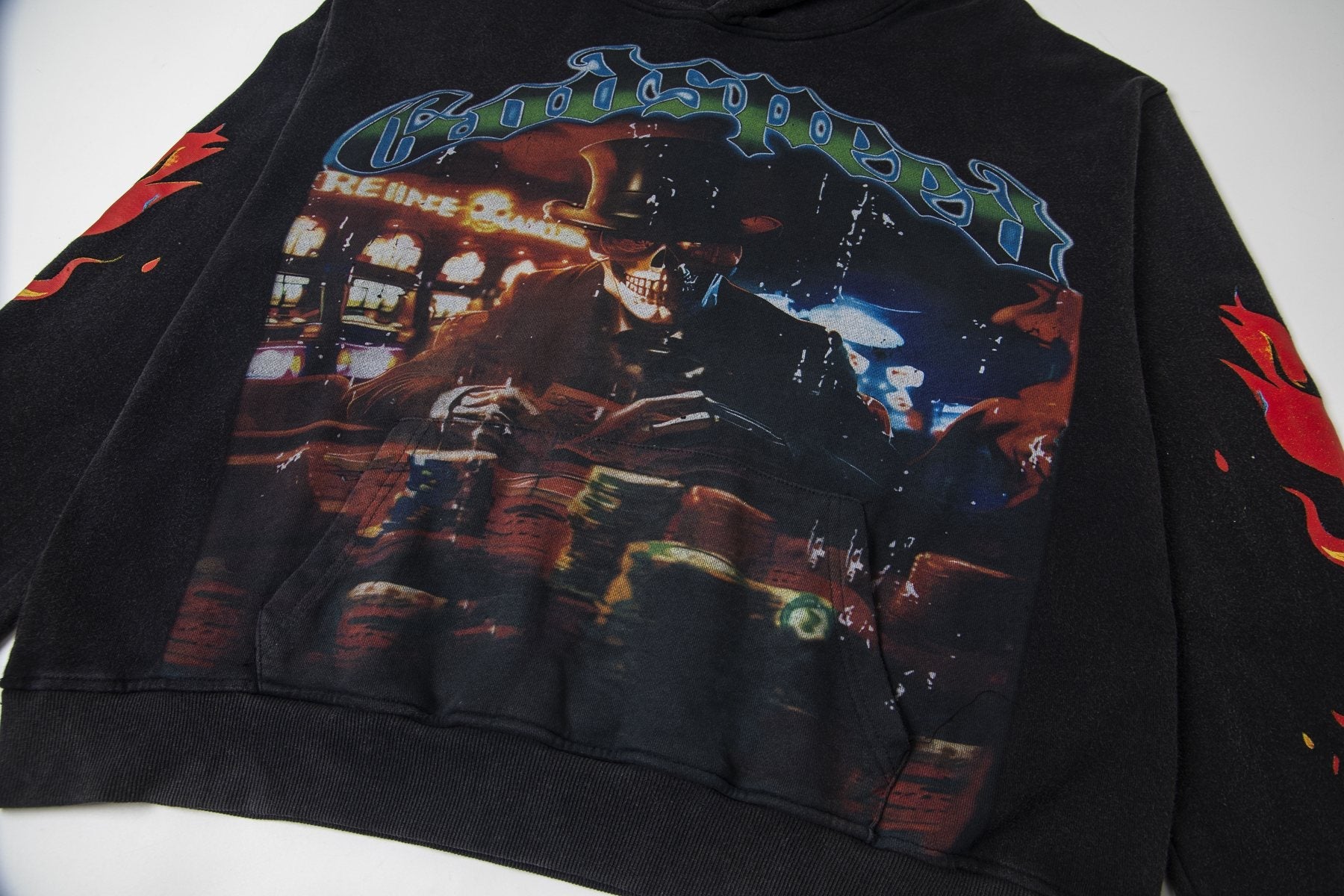 Godspeed E Pluribus Unum Graphic Hoodie — detail