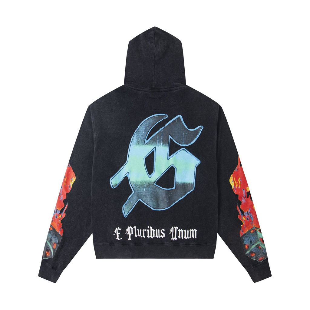 Godspeed E Pluribus Unum Graphic Hoodie — back