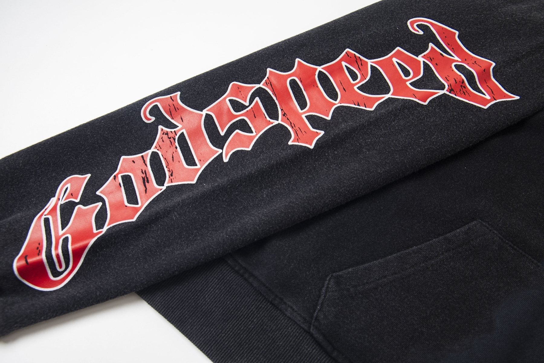 Godspeed E Pluribus Unum Graphic Hoodie — detail
