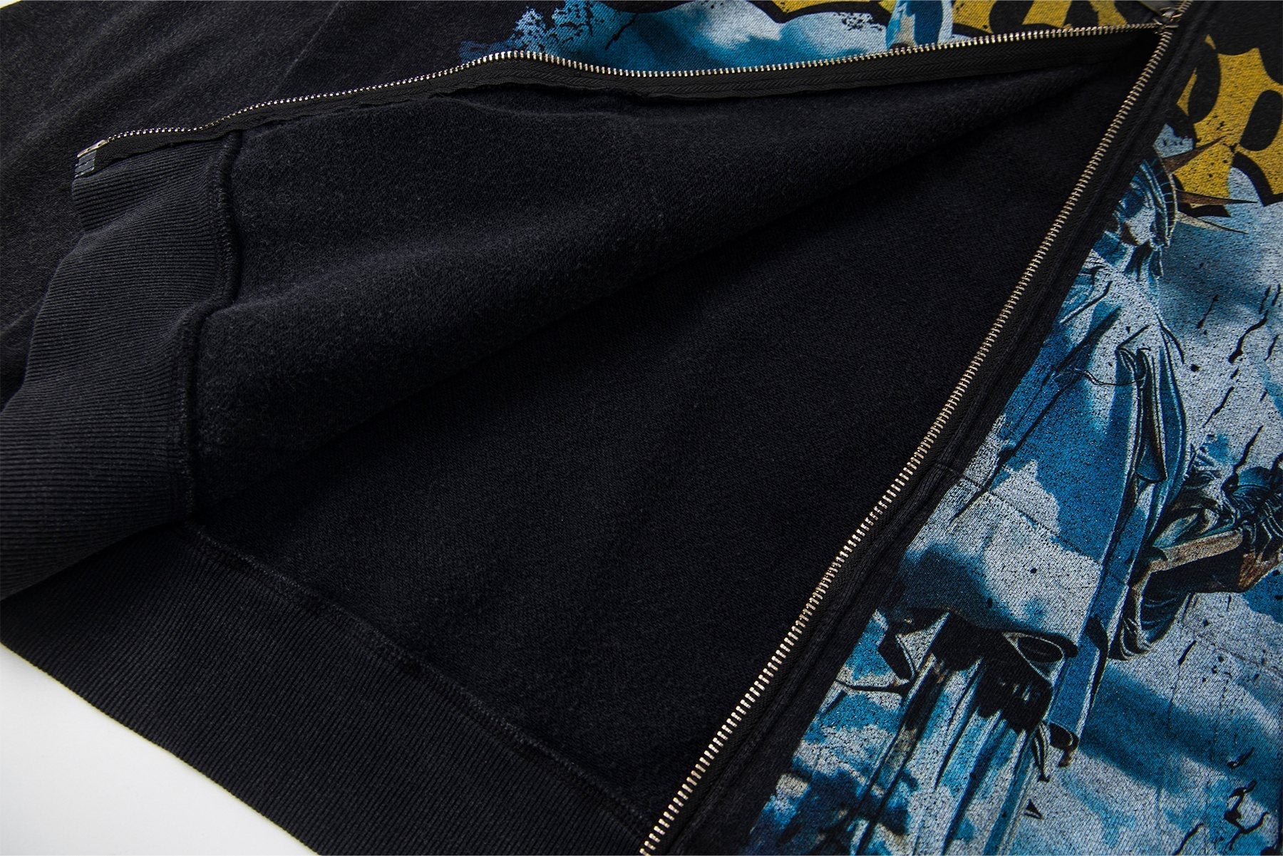 Godspeed Graphic Zip Hoodie — detail