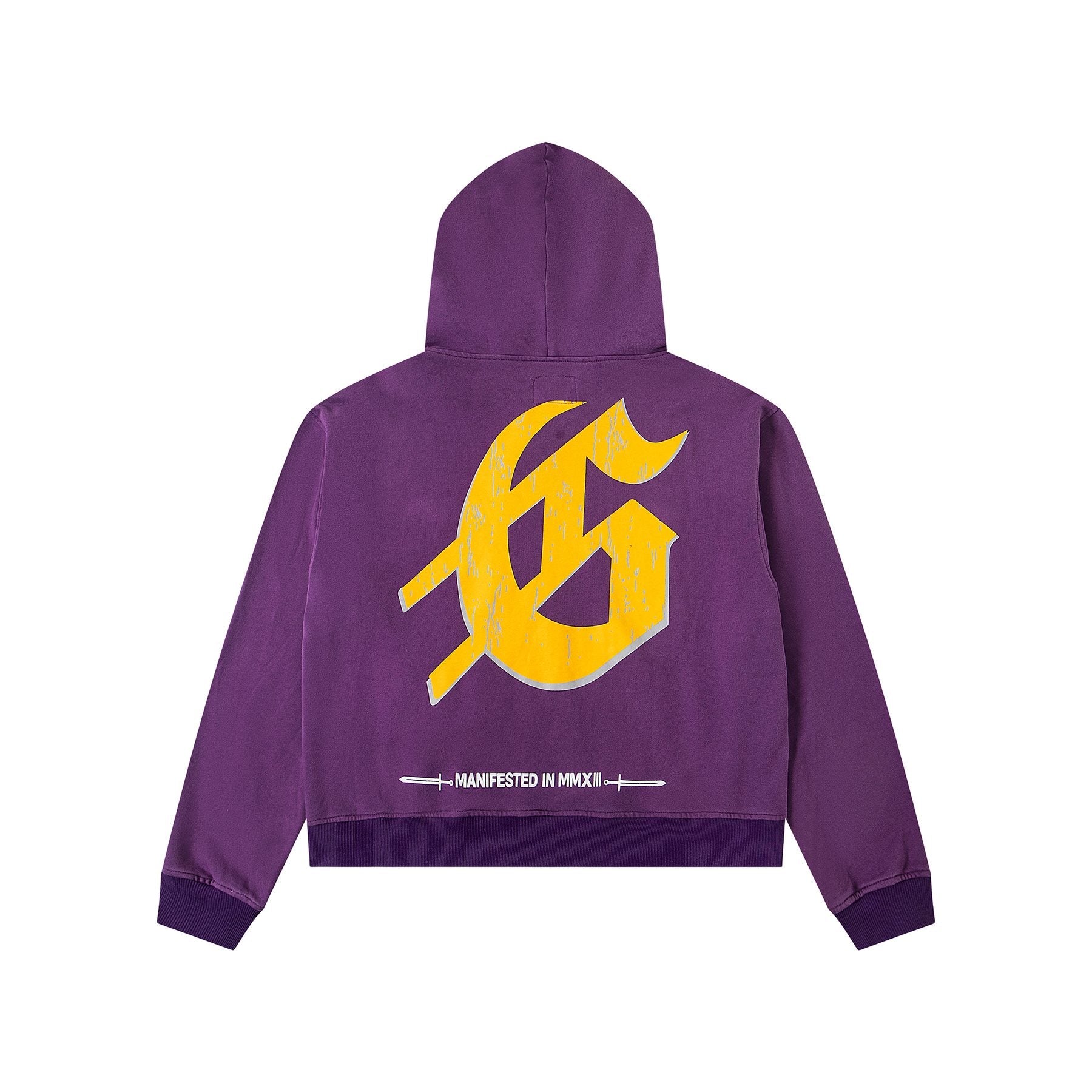 Godspeed Graphic Zip Hoodie — back