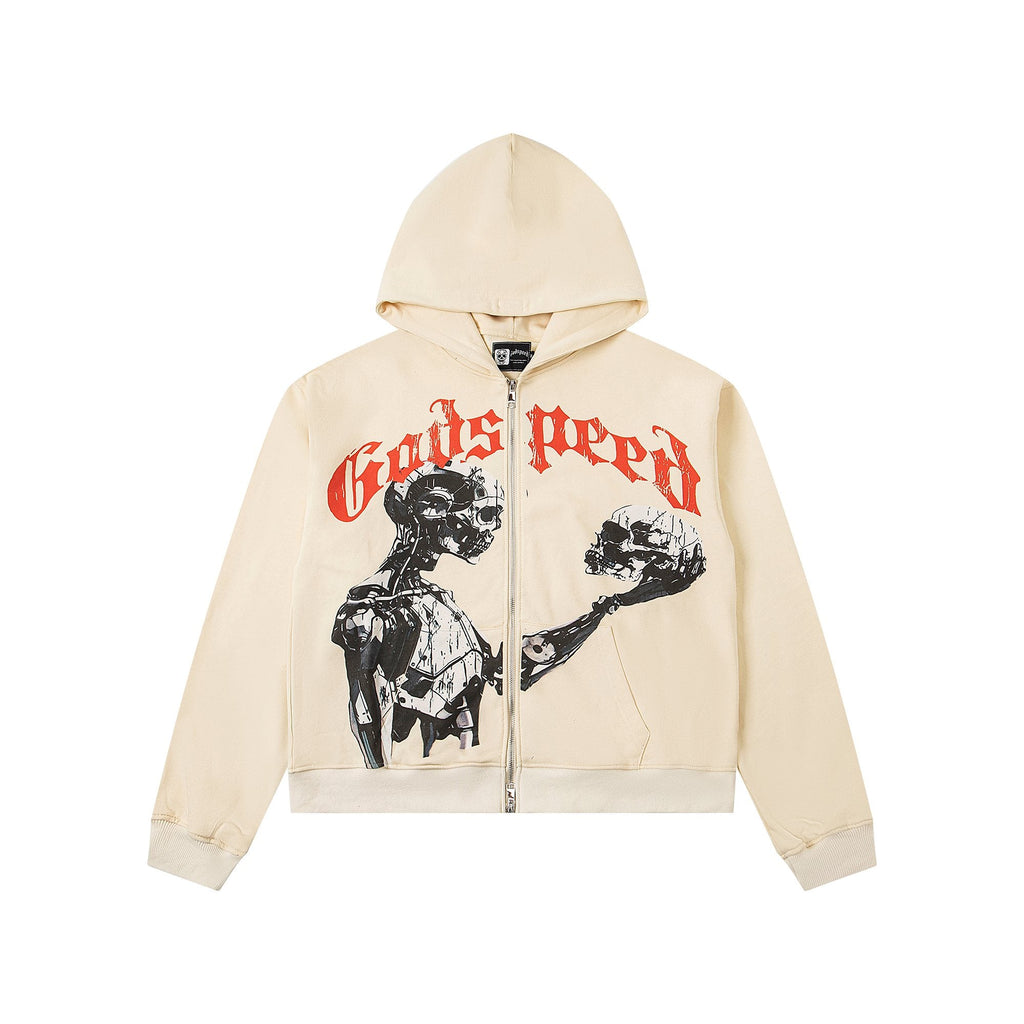 Godspeed Full-Zip Graphic Hoodie — hero