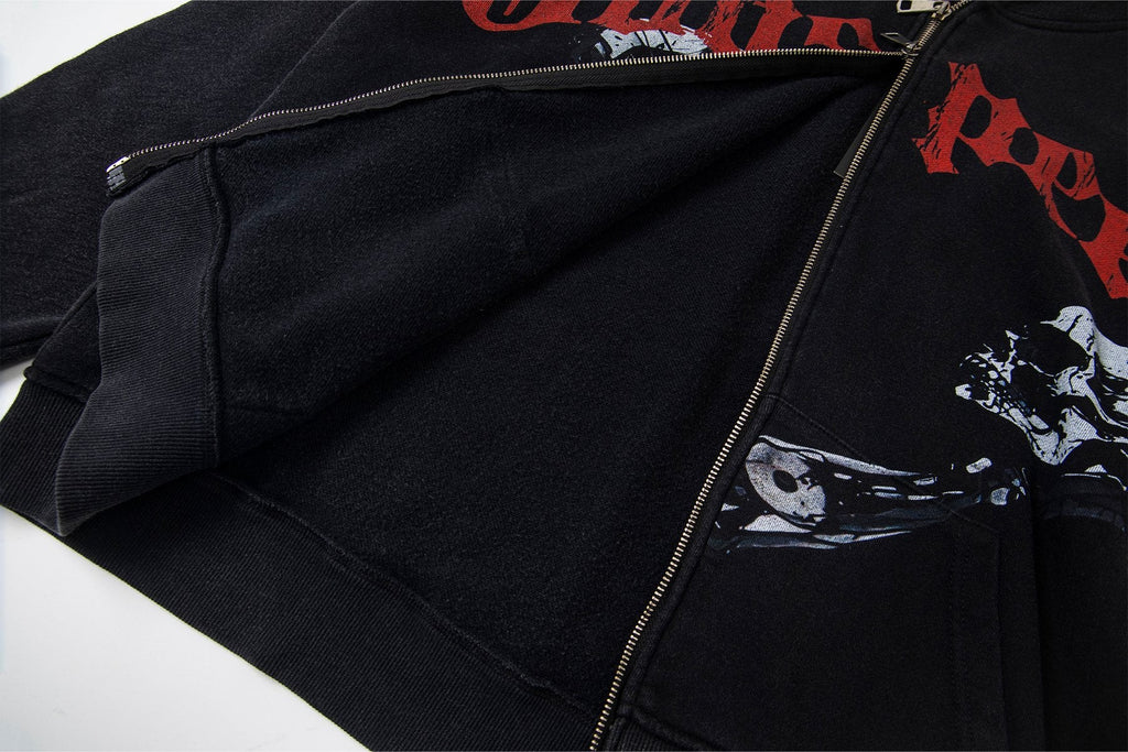 Godspeed Full-Zip Graphic Hoodie — detail