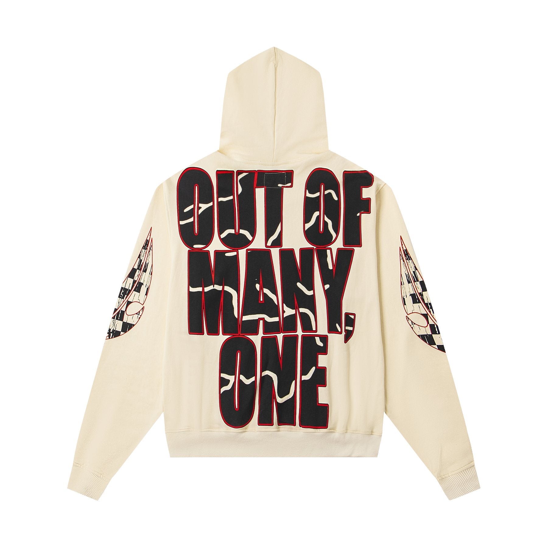 Godspeed Out of Many One Graphic Hoodie — back
