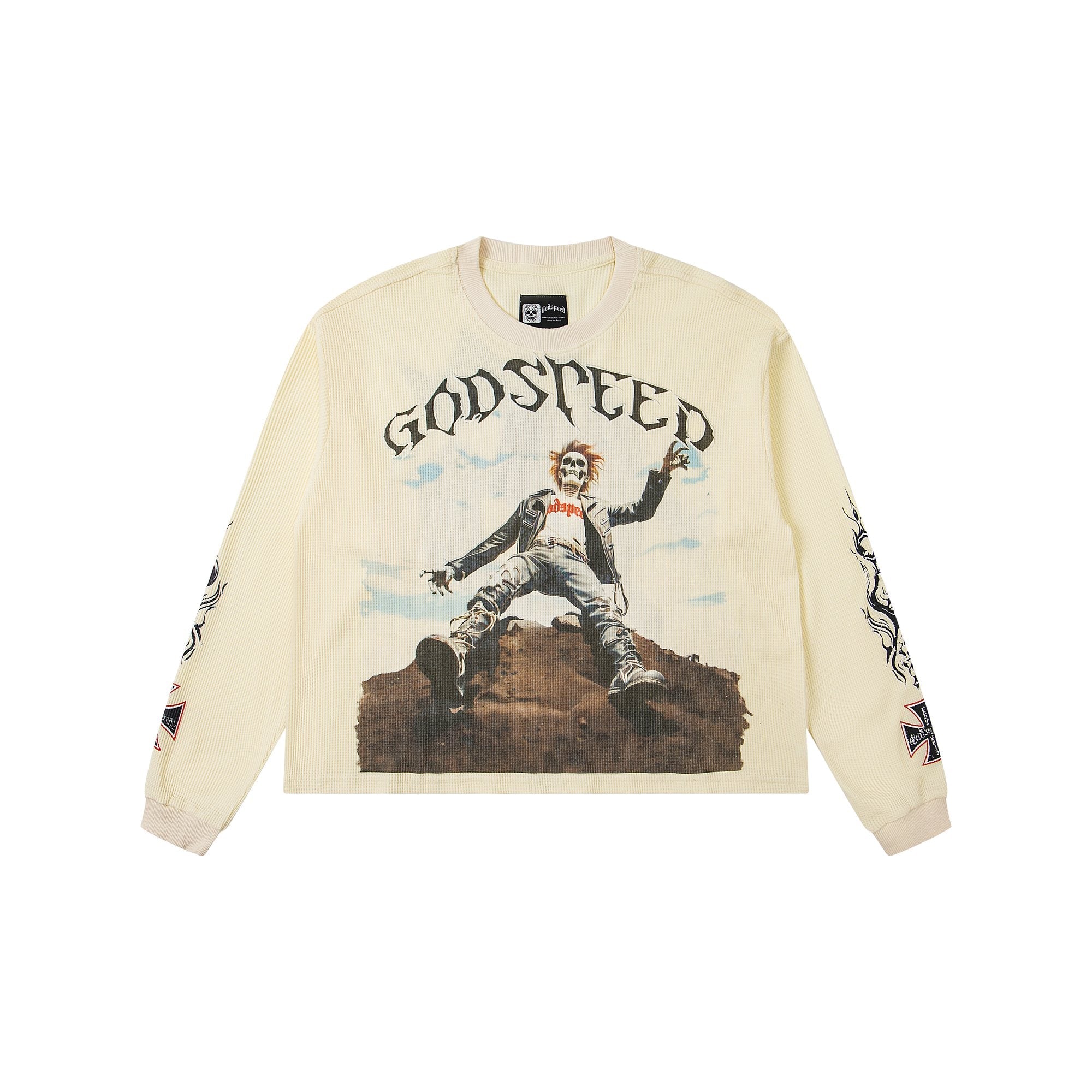 Godspeed E Pluribus Unum Graphic Long-Sleeve T-Shirt — hero