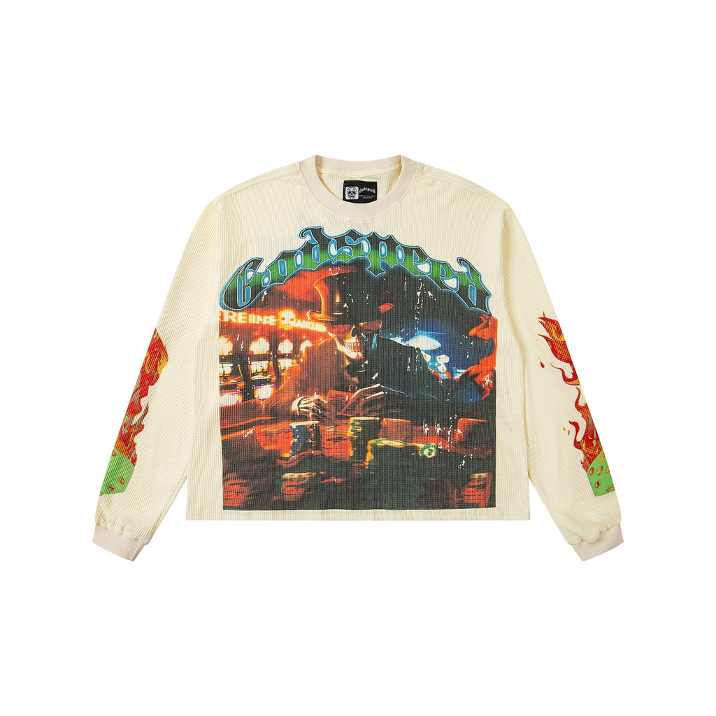 Godspeed E Pluribus Unum Graphic Long-Sleeve T-Shirt — front
