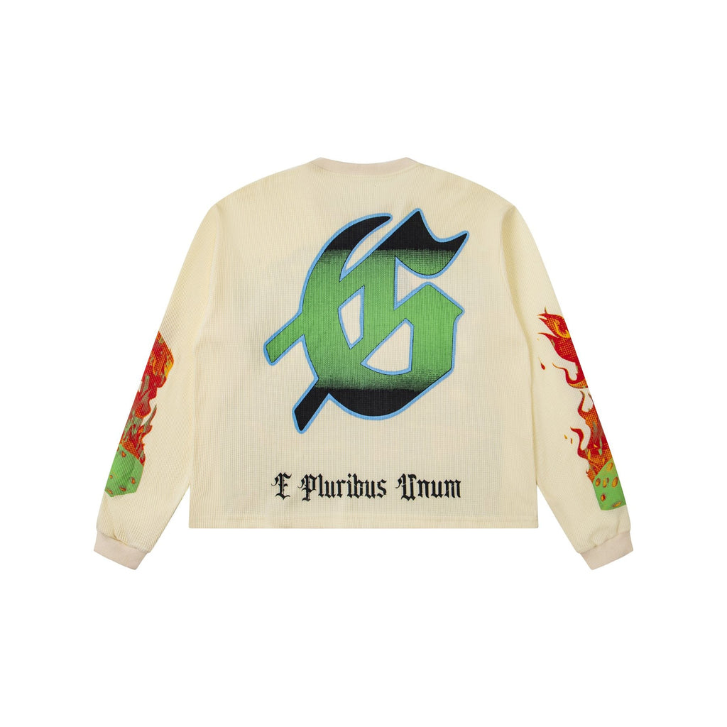 Godspeed E Pluribus Unum Graphic Long-Sleeve T-Shirt — back