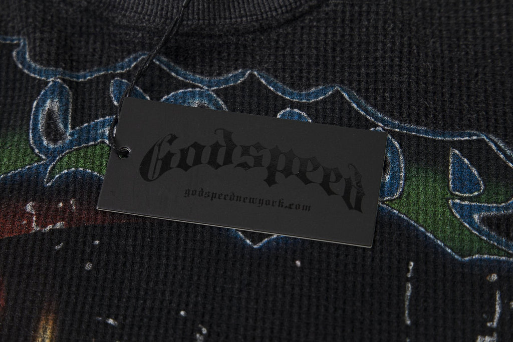 Godspeed E Pluribus Unum Graphic Long-Sleeve T-Shirt — hang_tag