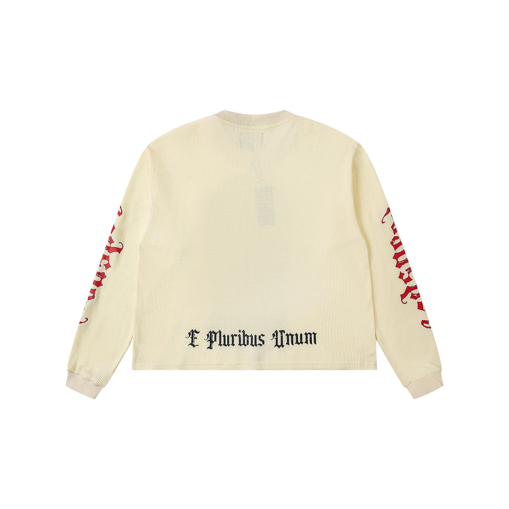 Godspeed E Pluribus Unum Graphic Long-Sleeve T-Shirt — back
