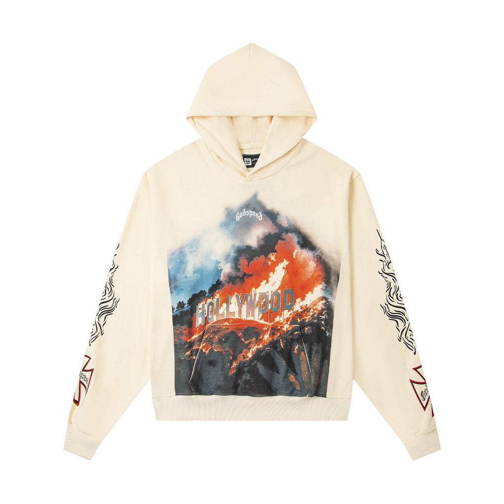 Godspeed Hollywood Fire Graphic Hoodie — hero