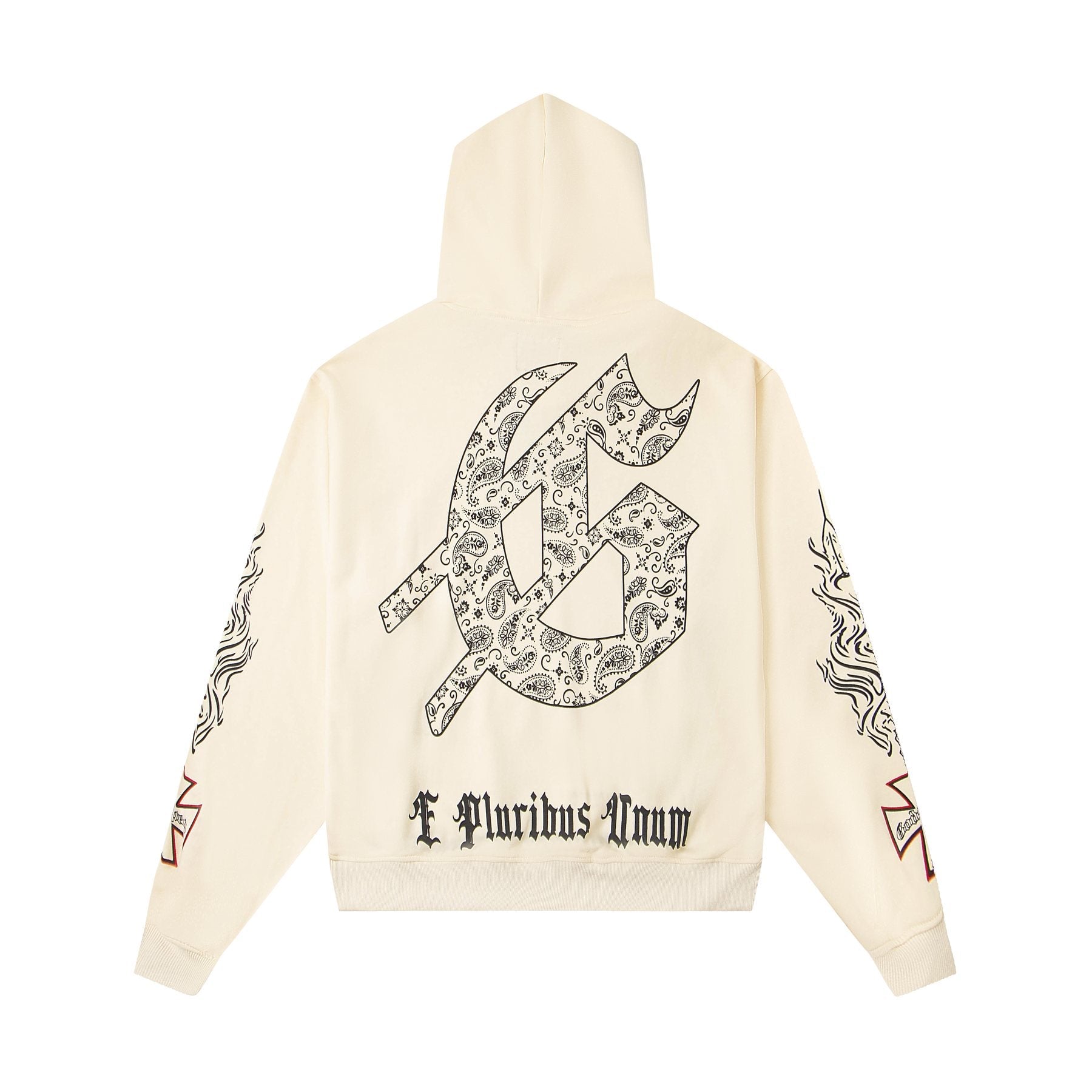 Godspeed Hollywood Fire Graphic Hoodie — back