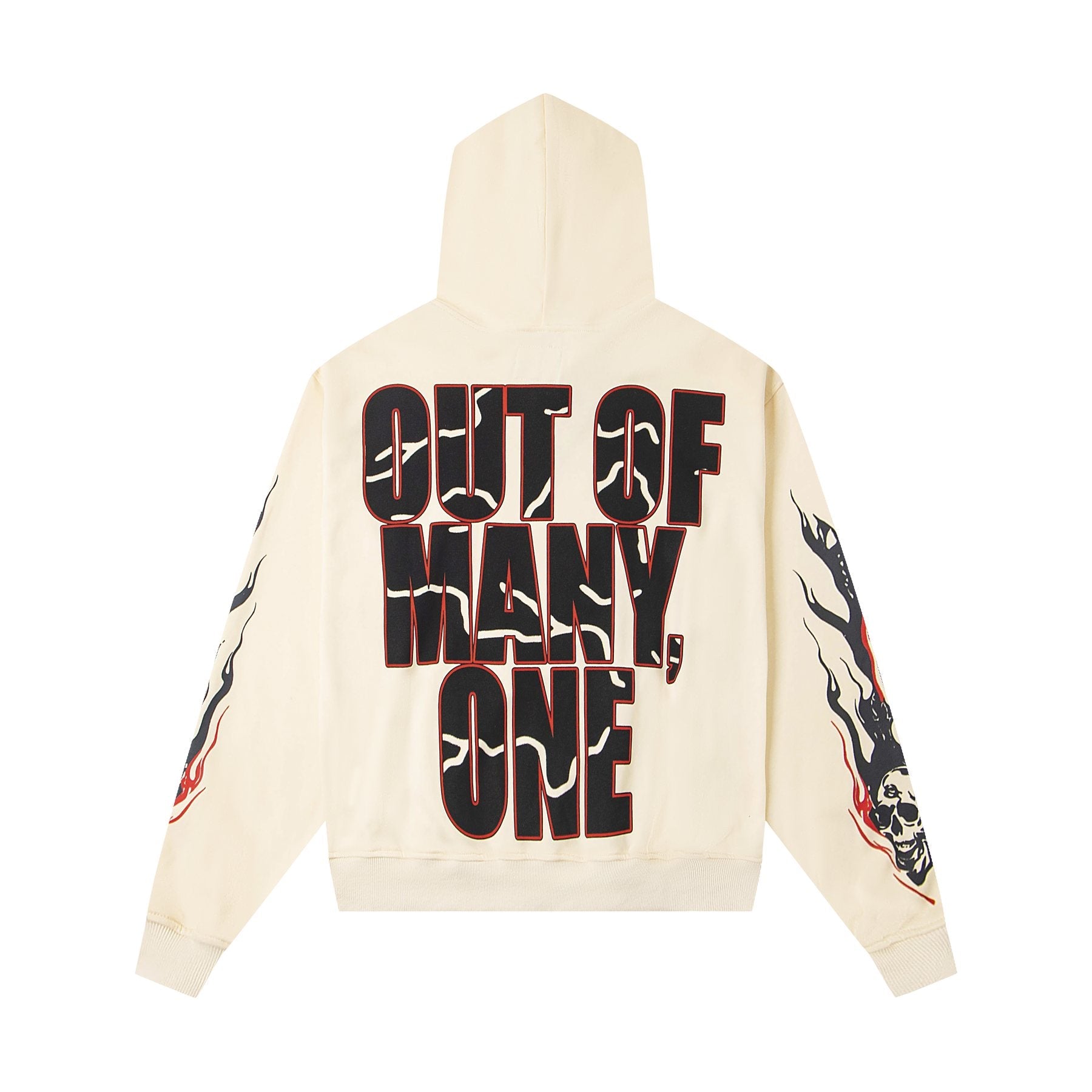 Godspeed Out of Many One Car Graphic Hoodie — back