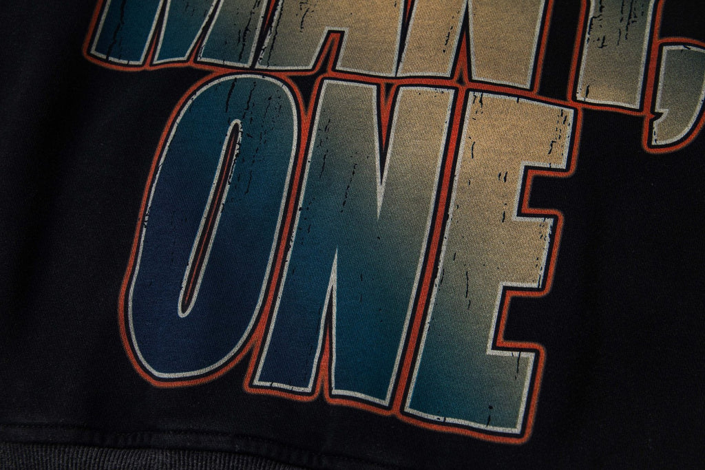 Godspeed Out of Many One Graphic Hoodie — detail