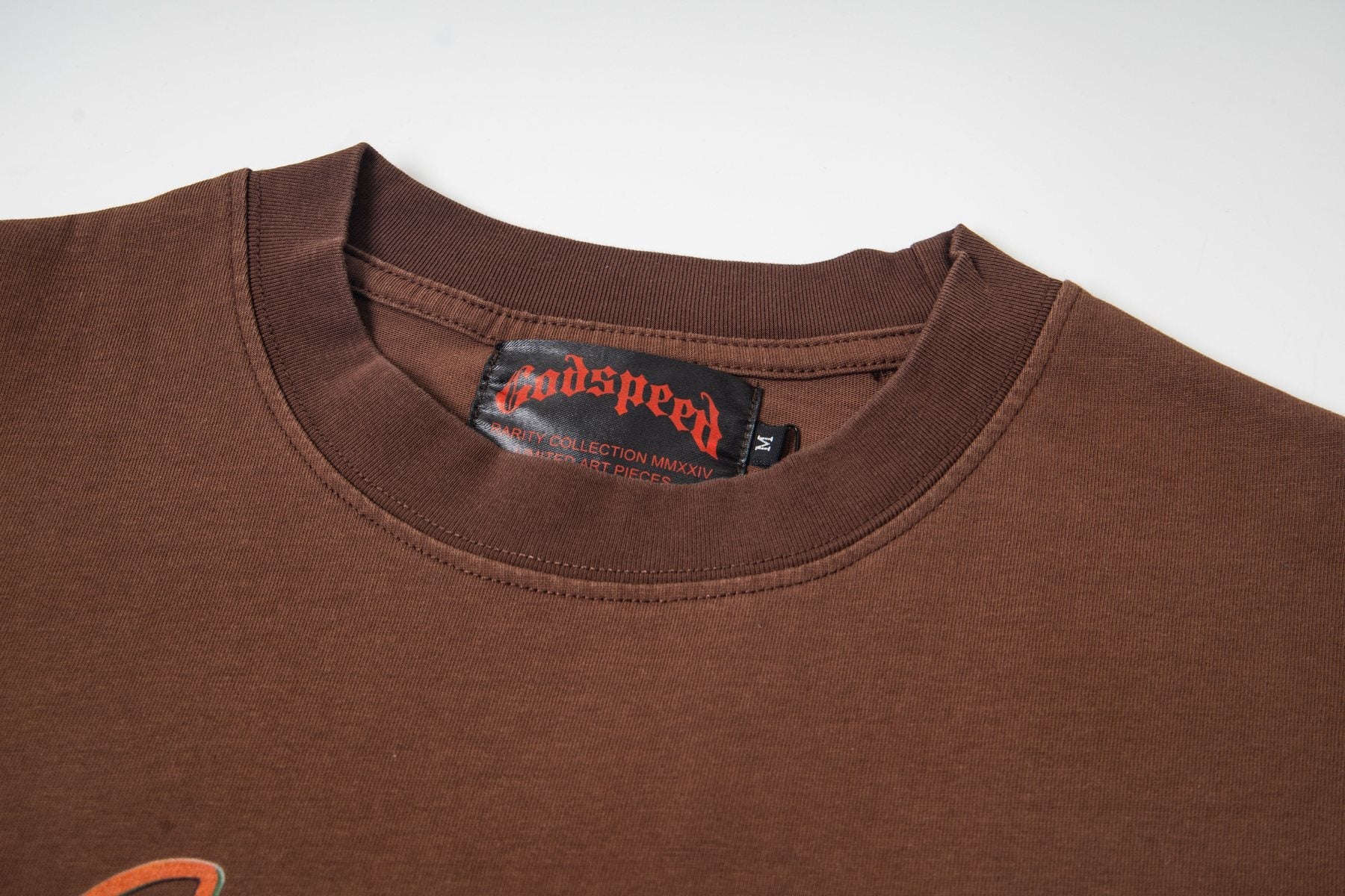 Godspeed Cult of Many Graphic Short-Sleeve T-Shirt — neck_label