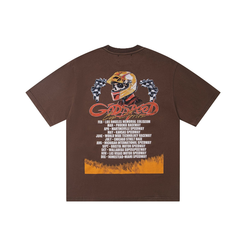 Godspeed Fast Series Racing Graphic T-Shirt — back