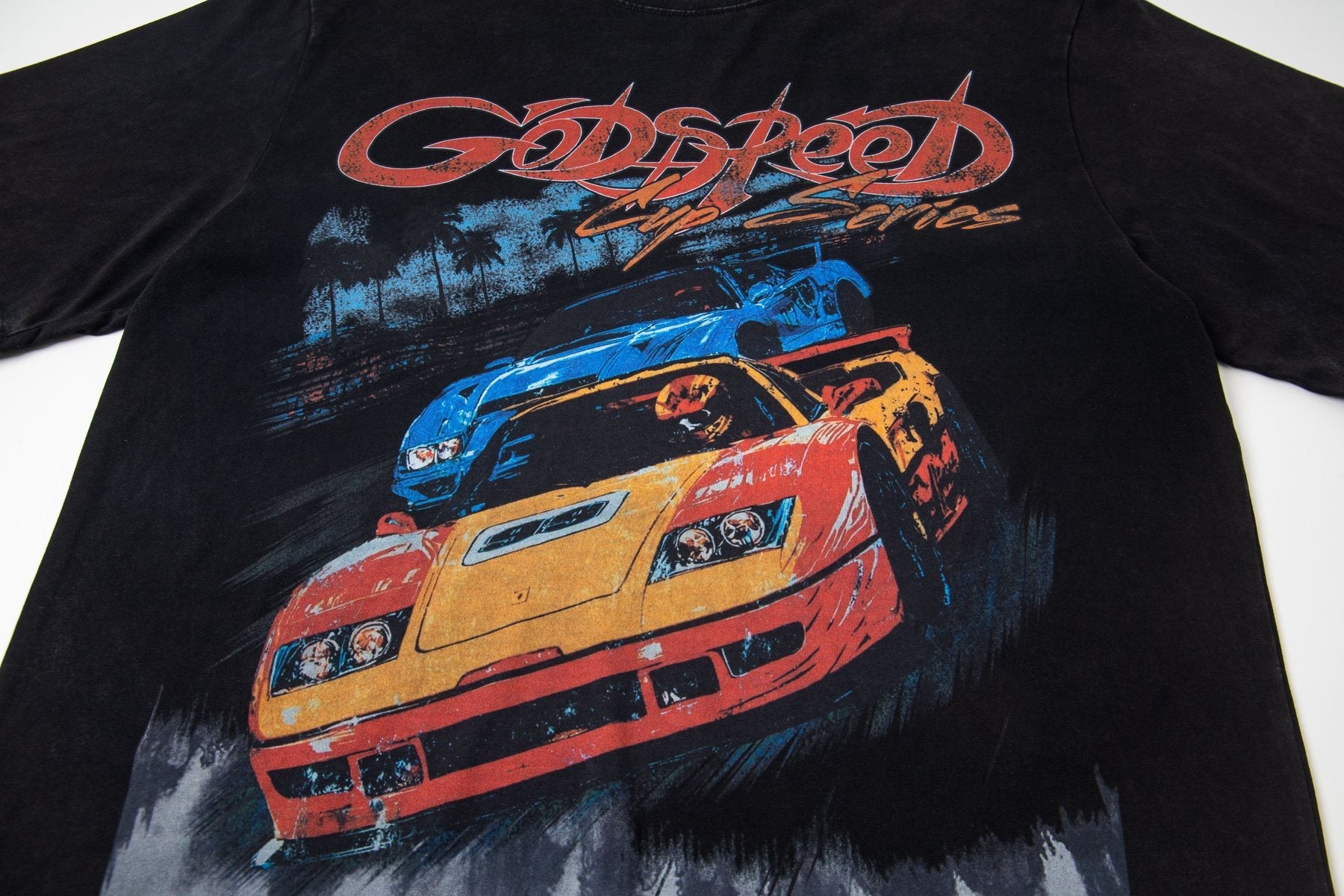 Godspeed Fast Series Racing Graphic T-Shirt — detail