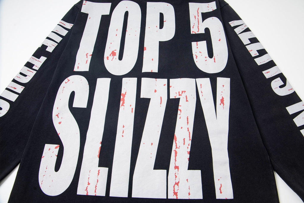 Godspeed Top 5 Slizzy Statue Snake Long-Sleeve T-Shirt — detail