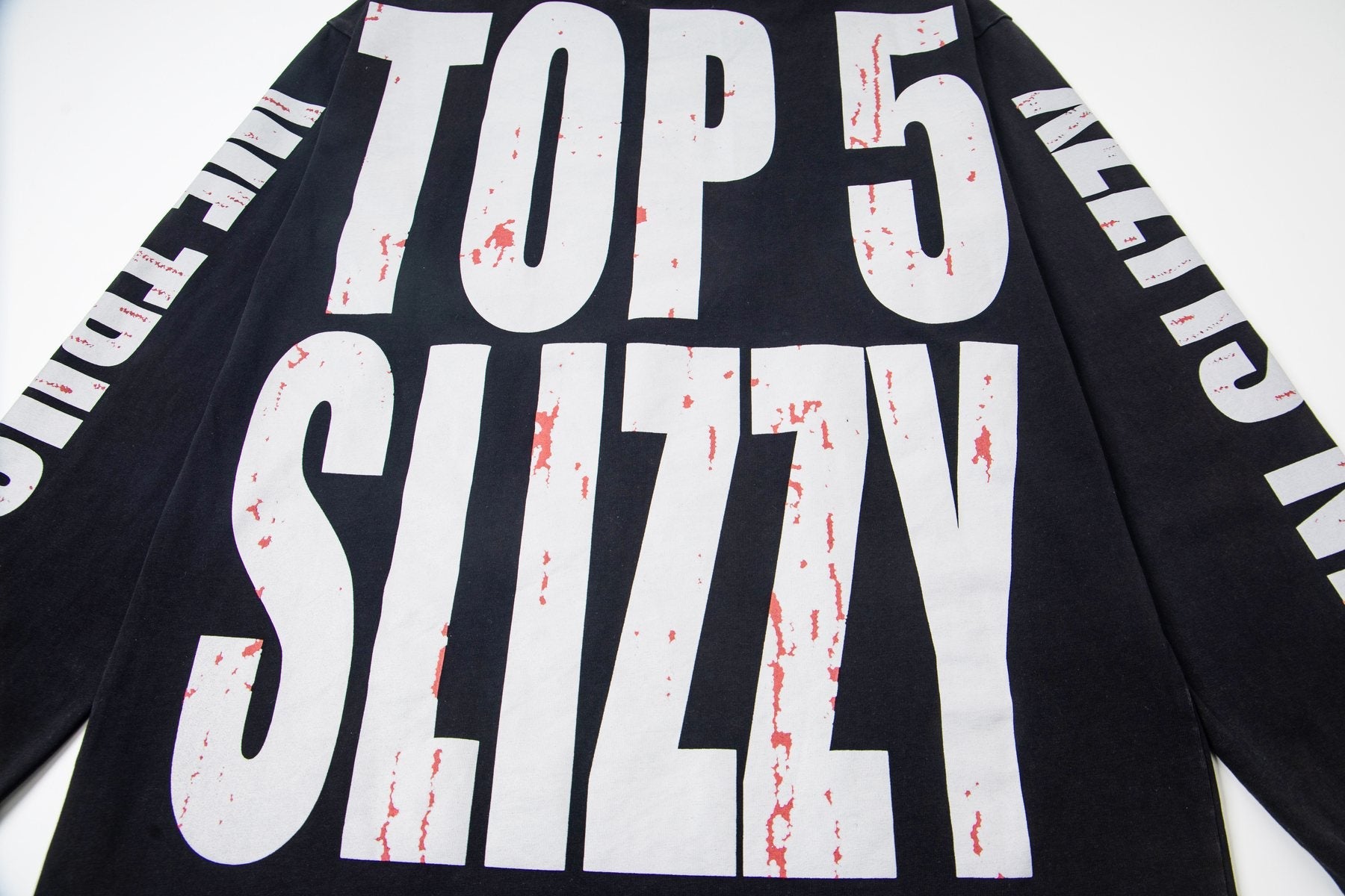Godspeed Top 5 Slizzy Statue Snake Long-Sleeve T-Shirt — detail