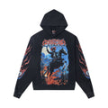 Godspeed Out of My Mind Cowboy Flame Graphic Hoodie — hero