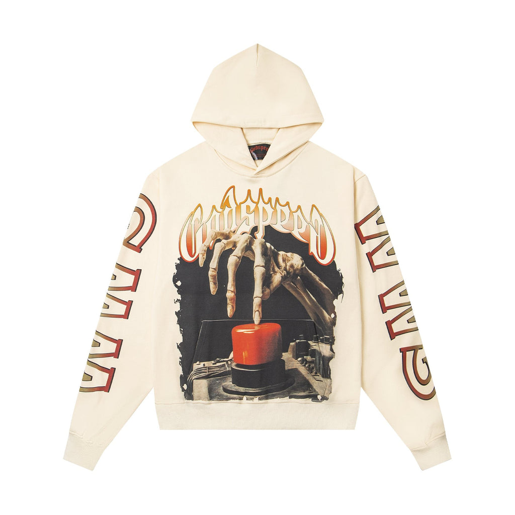 Godspeed Skeleton Hand Graphic Hoodie — hero