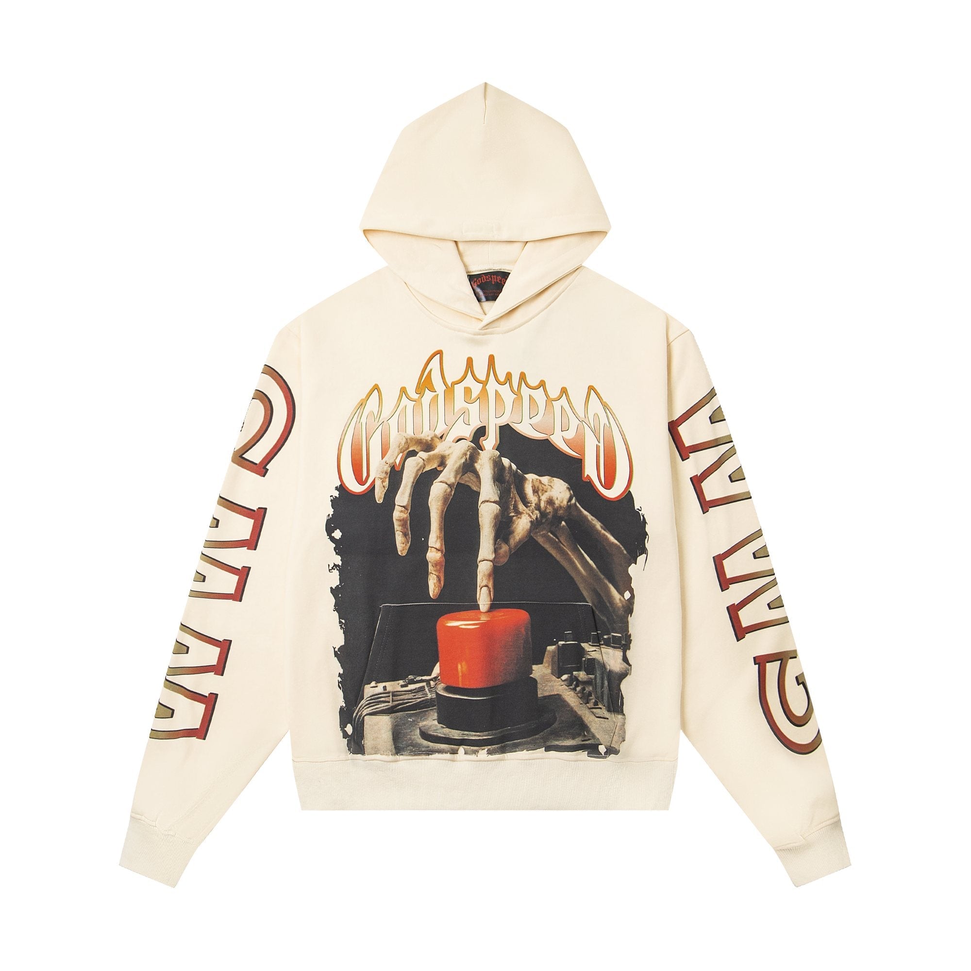 Godspeed Skeleton Hand Graphic Hoodie — hero