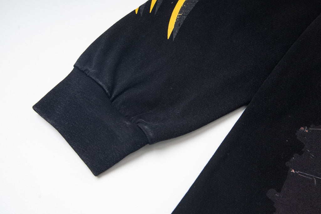 Godspeed White Graphic Long-Sleeve T-Shirt — detail