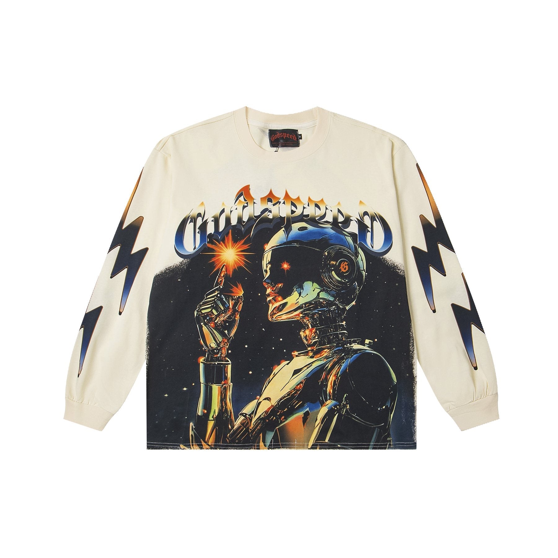 Godspeed E Pluribus Unum Washed Long-Sleeve T-Shirt — front