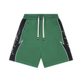 Godspeed Printed Side-Panel Drawstring Shorts — front