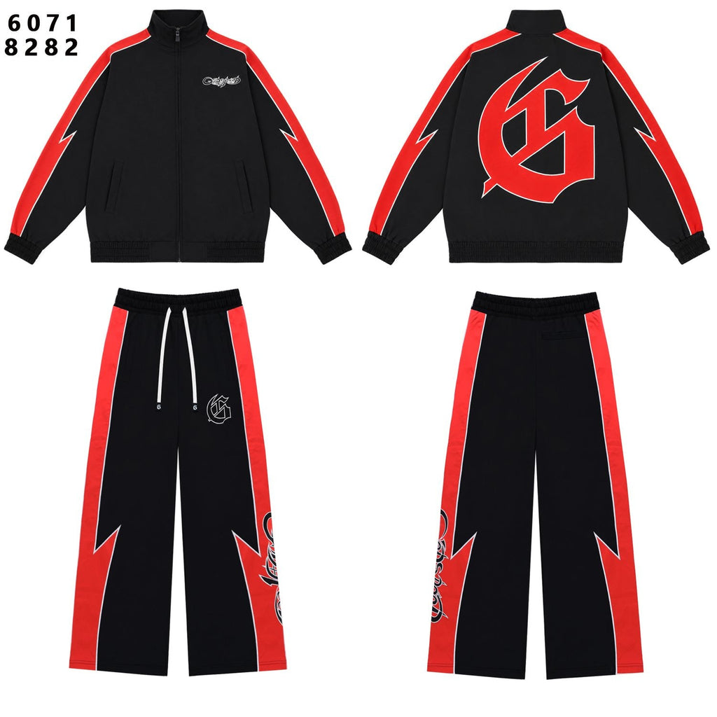 Godspeed Gothic G Contrast Panel Tracksuit Set — front