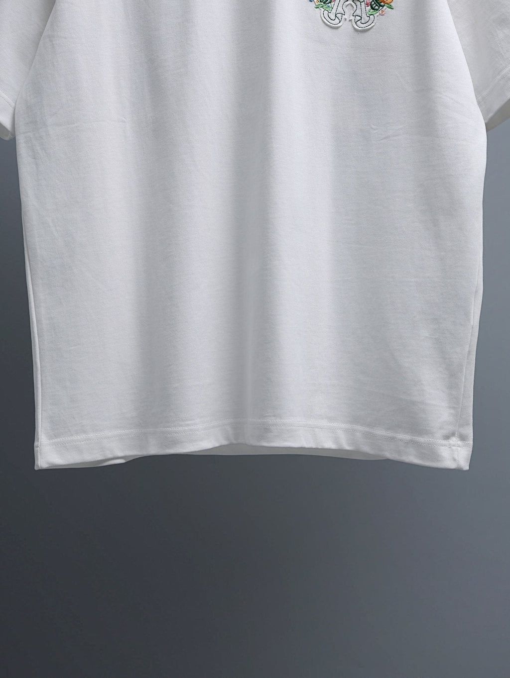 Chrome Hearts Floral Horseshoe Cross Graphic T-Shirt — detail