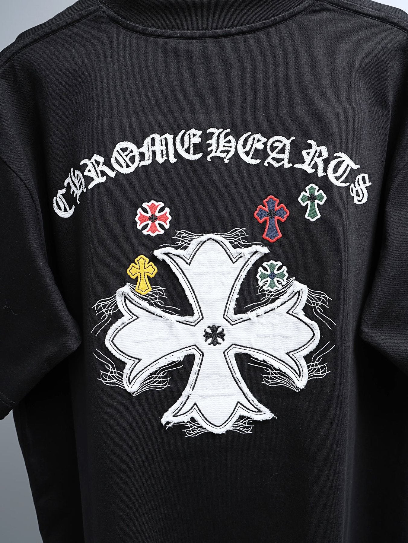 Chrome Hearts Back Graphic Short-Sleeve T-Shirt — detail